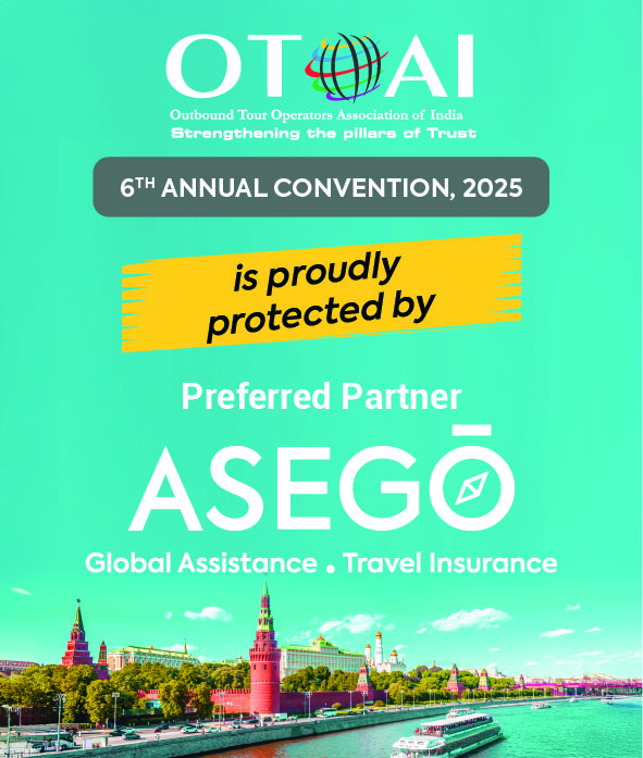 Asego to provide travel insurance to delegates at the OTOAI Convention 2025