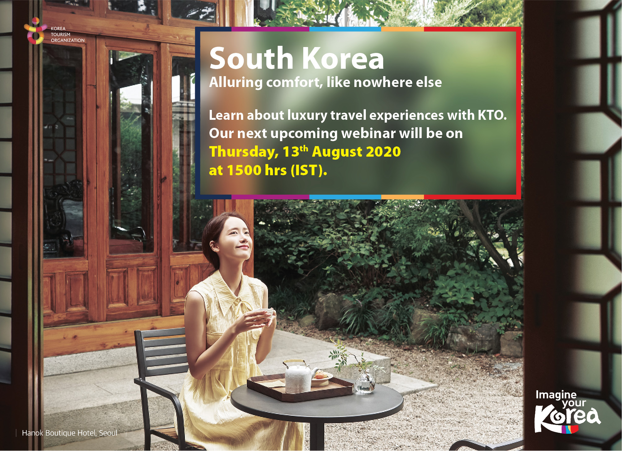 Korea to conduct webinar on luxury experiences on August 13 – Tourism